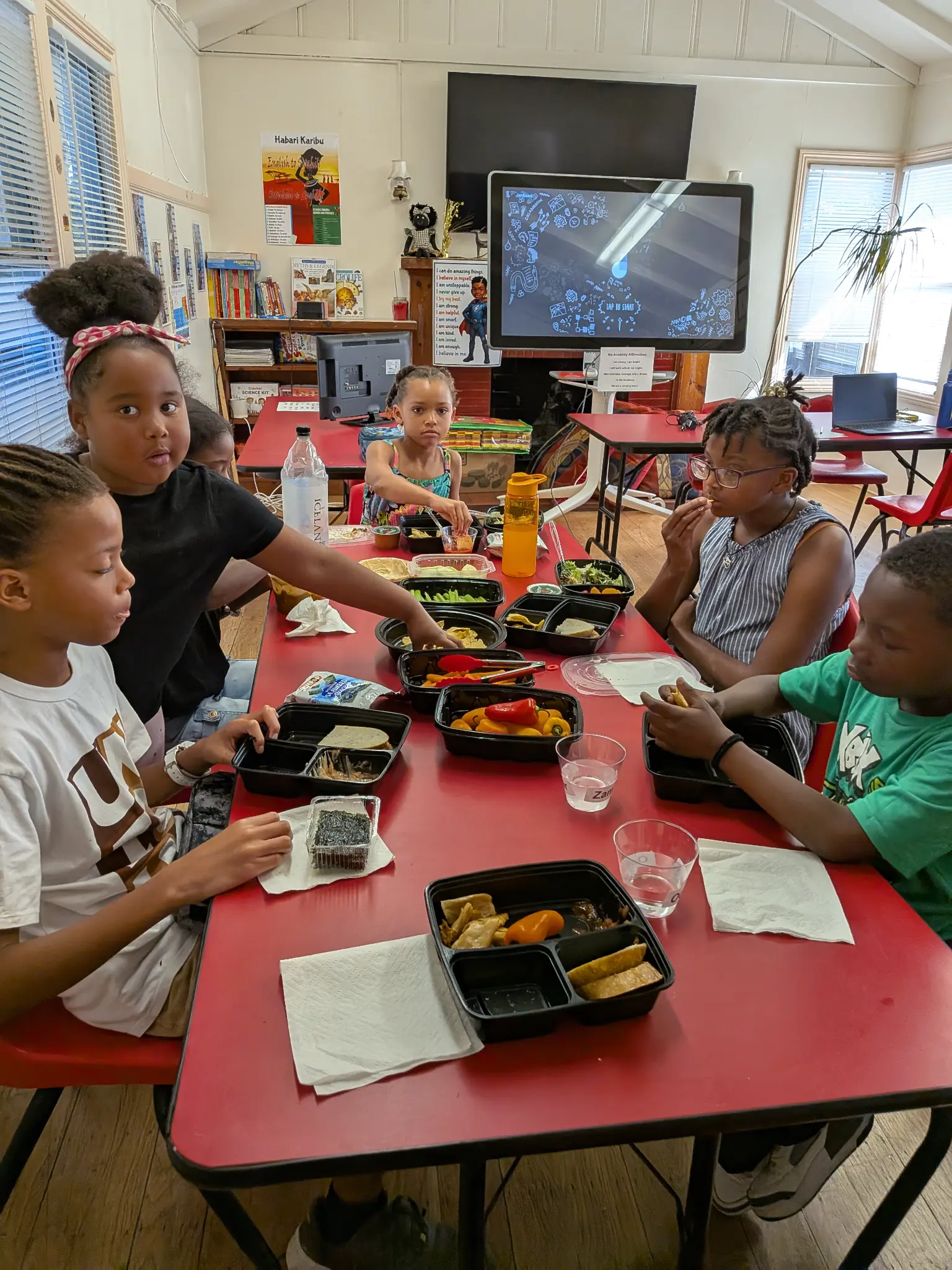 Nia Academy students